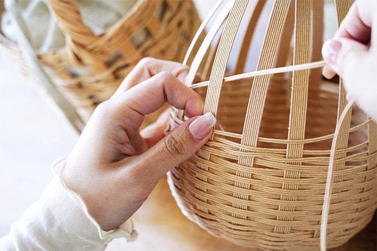 Craftie Home Box 制作ストーリー 「透かし編みのバスケット