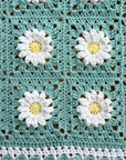 hiro crochet / お花モチーフのマルチクロス