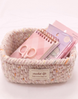 happyknittingmama / お部屋を彩るミニバスケット