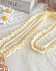 bloom.knit - hatsumi / Lace Bloom ショルダーストラップ