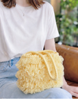 smia / リング編みのチュールトートバッグ