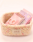 happyknittingmama / お部屋を彩るミニバスケット