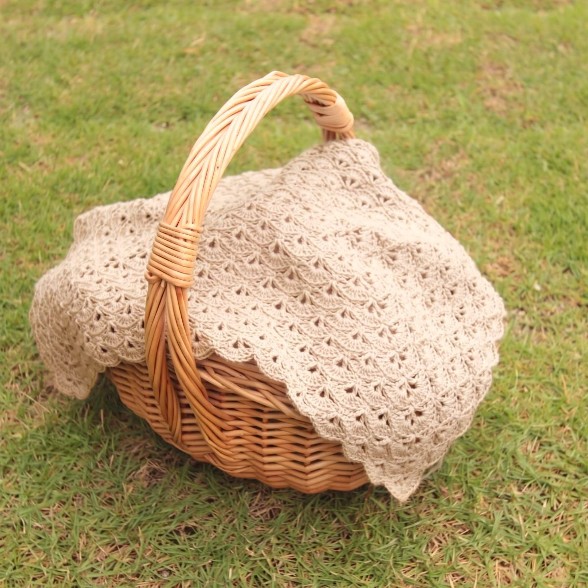 みーの手しごと / シェル編みのランチョンマット – Craftie Home