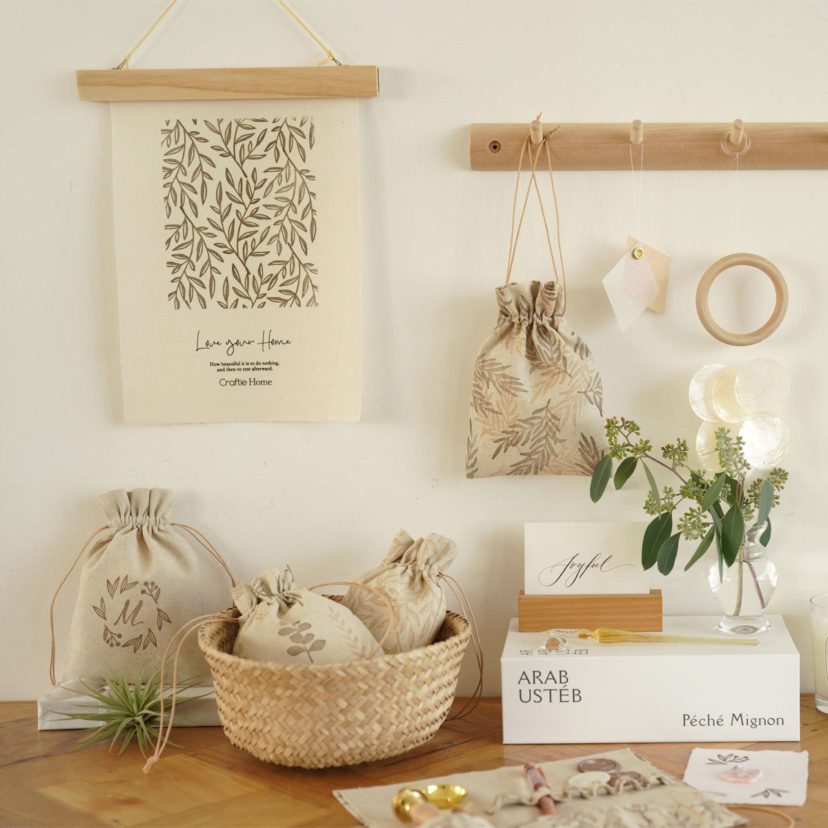 スタンププリントセット（図案付き） – Craftie Home (クラフティホーム)