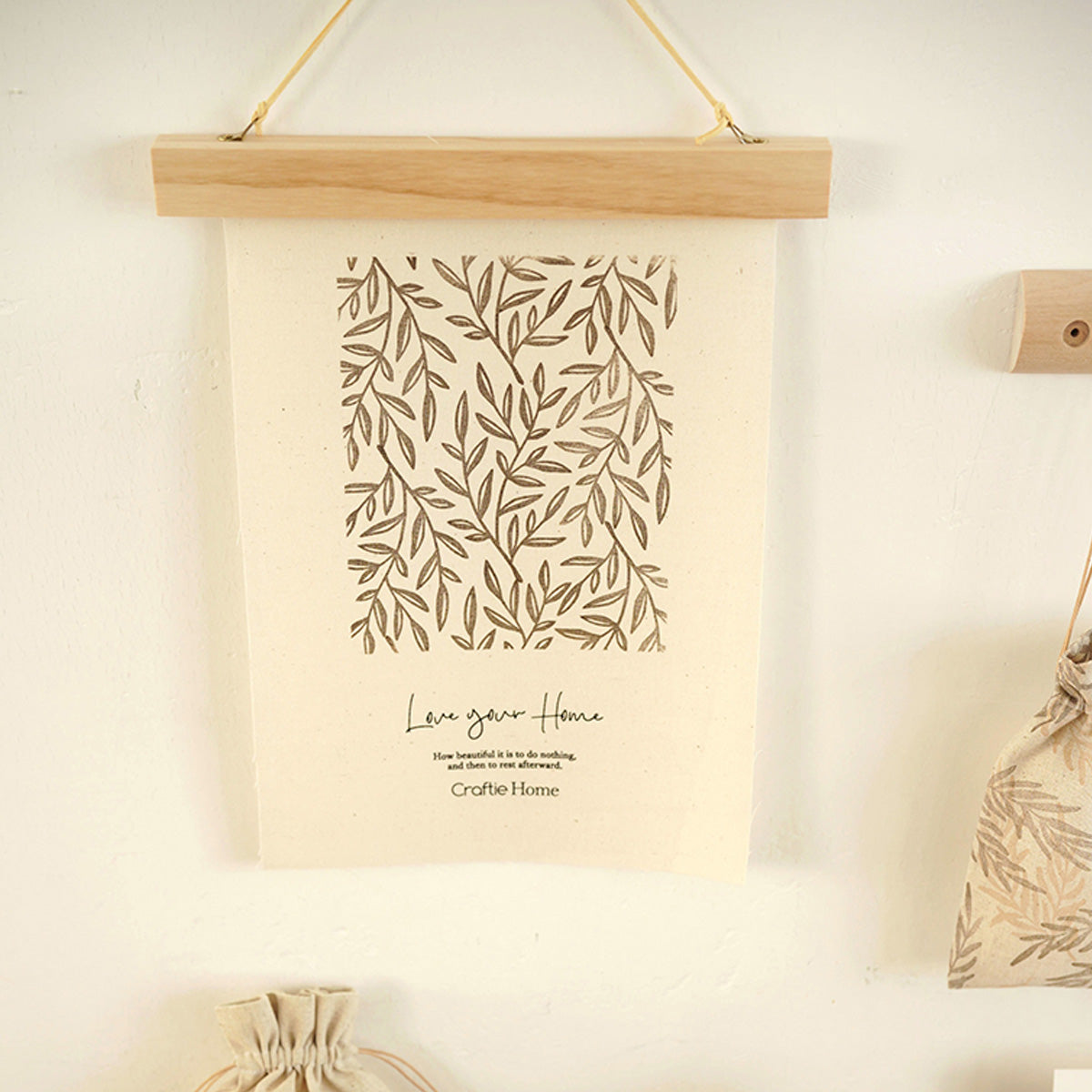 シーチングファブリックポスター（スタンププリント） – Craftie Home