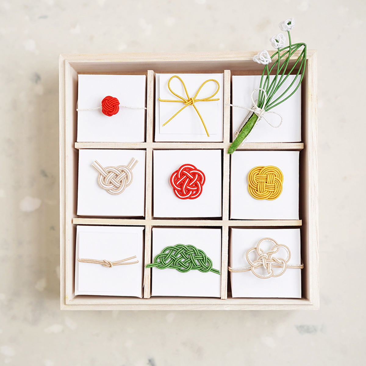絹巻水引（ベージュ）10本セット – Craftie Home (クラフティホーム)