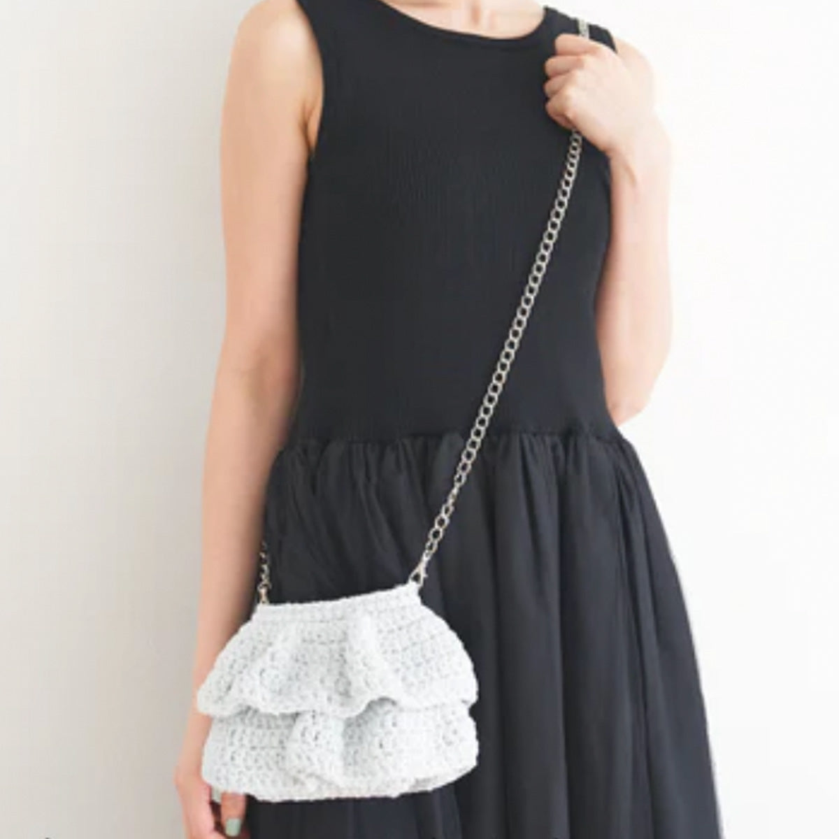 クロッシェキット -firn-フリルミニバッグ / Sawada itto