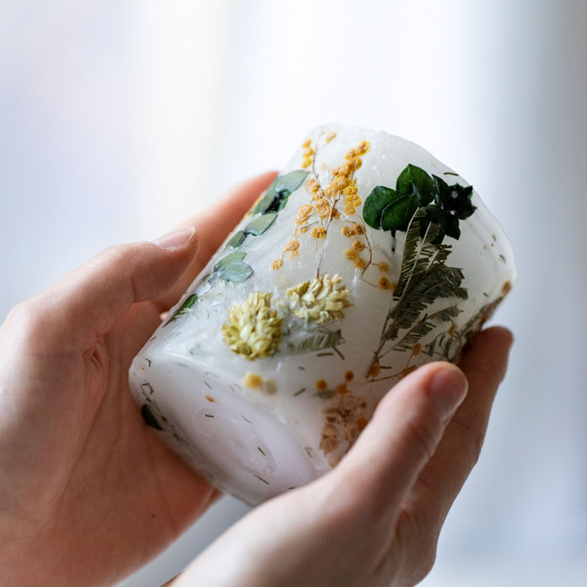 ミモザでつくるボタニカルキャンドル – Craftie Home