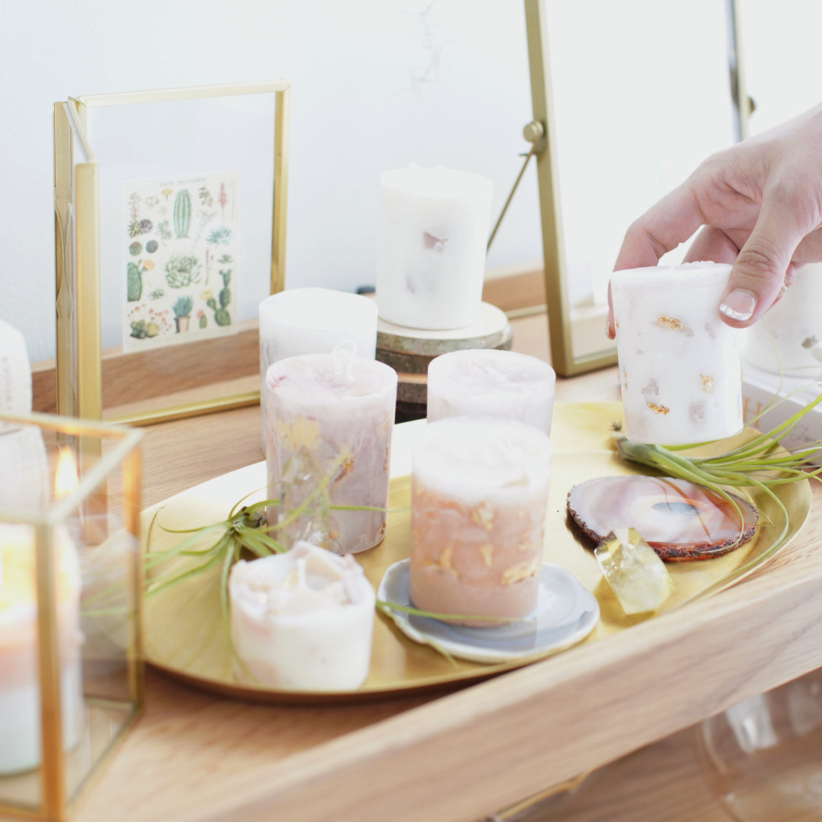 ホーム キャンドルセット plusco_ba993-00-01