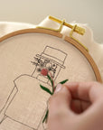 刺繍針2本セット(スレダー付)