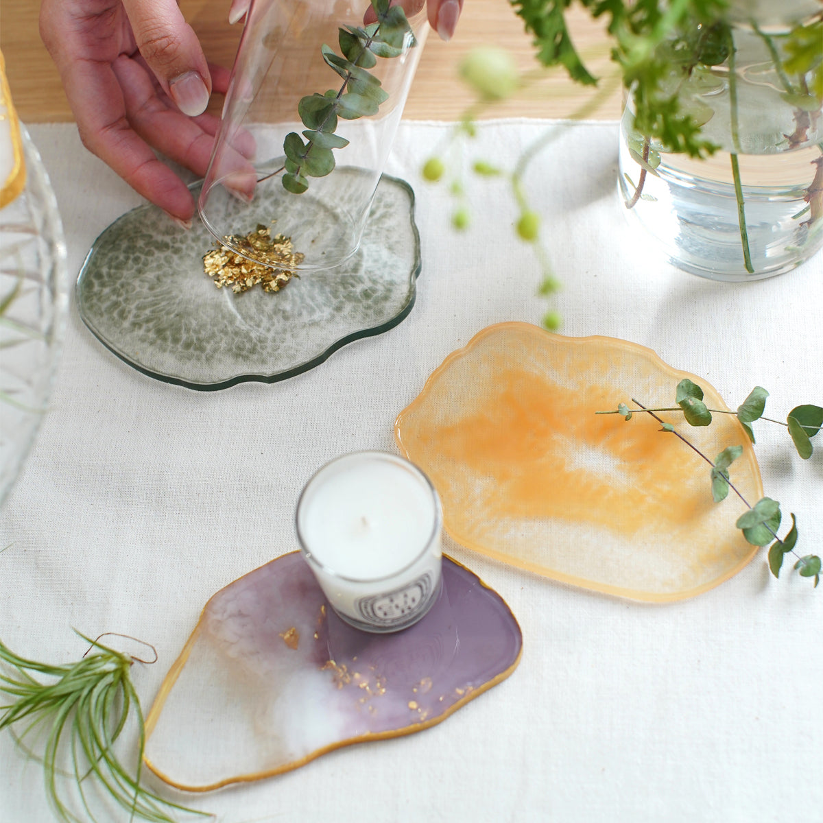 レジンで作る アゲートスライスキット【送料無料】 – Craftie Home