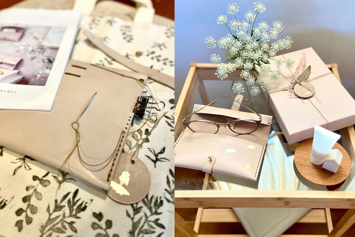 Craftie Home Boxのある暮らし＜本革ポーチが作れるレザークラフトBox編＞