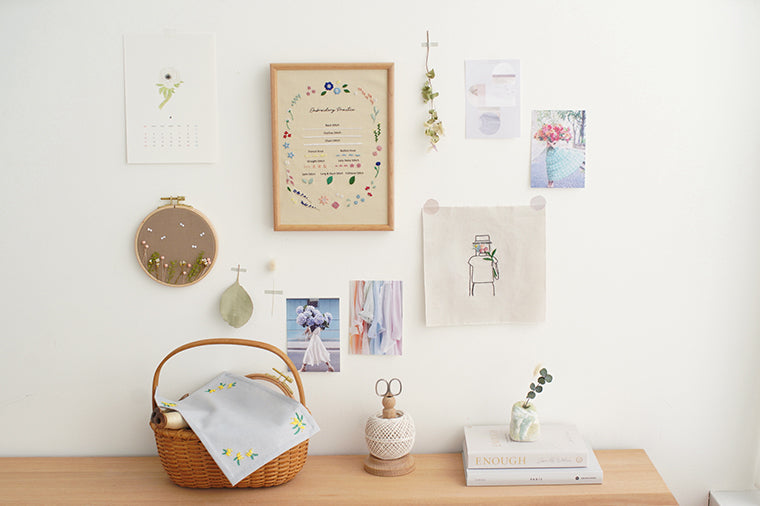 Craftie Home Box制作ストーリー 「小さな刺繍で奏でる ちょっと特別な毎日」