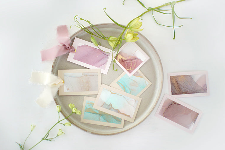 【Craftie Home Box / 22年6月】初めてのアルコールインクアートの作り方