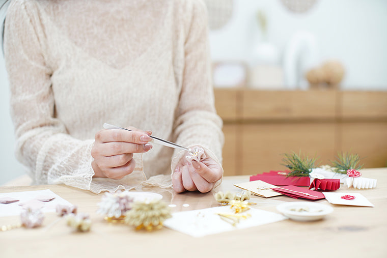 【Craftie Home Box】つまみ細工と水引の作り方