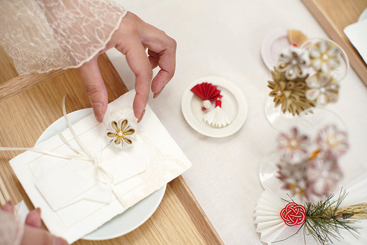 つまみ細工や水引小物を暮らしに生かすスタイリングアイデア８