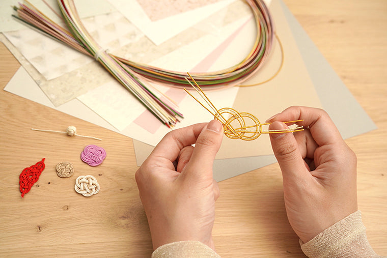 【Craftie Home Box】8種類の結びがマスターできる水引スターターキットの作り方