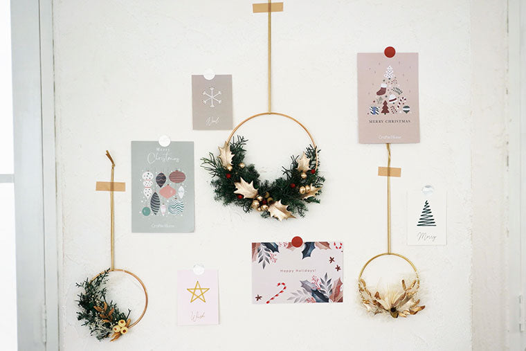 フープリースでクリスマス！　壁を彩るデコレーションアイデア