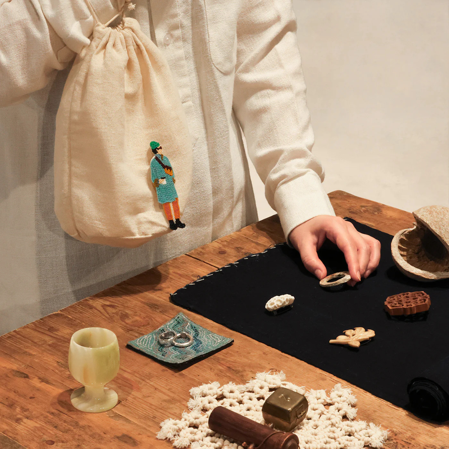 おでかけブローチキット_men (蚤の市) /  MIYUKI FACTORY