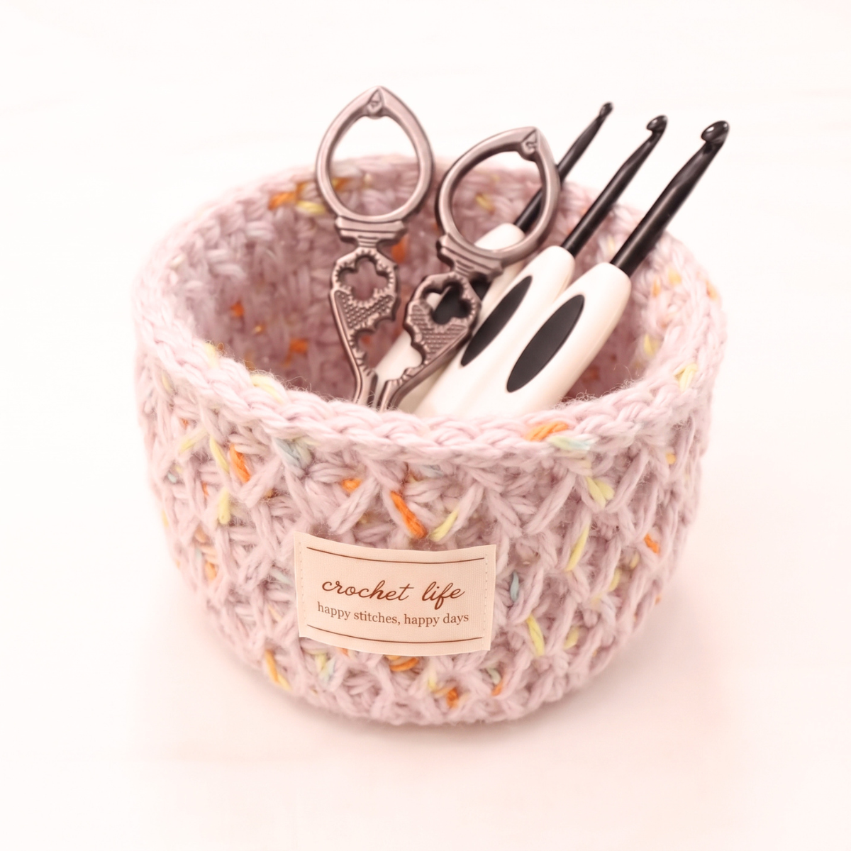 happyknittingmama / ひし形模様のツールスタンド