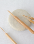 Seeknit Umber 柄付 竹片かぎ針セット