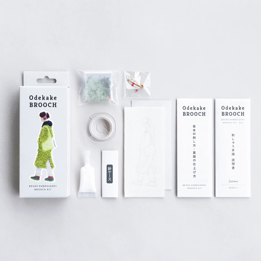 おでかけブローチキット_men (習いごと) /  MIYUKI FACTORY