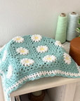 hiro crochet / お花モチーフのマルチクロス