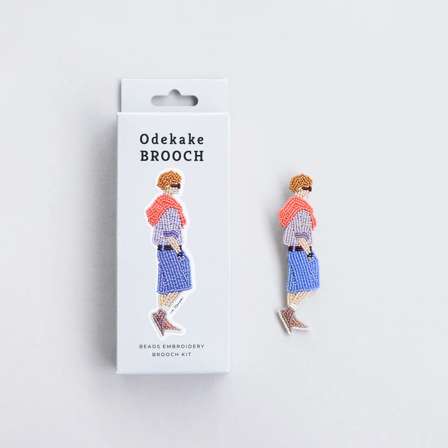 おでかけブローチキット_men (花見) /  MIYUKI FACTORY