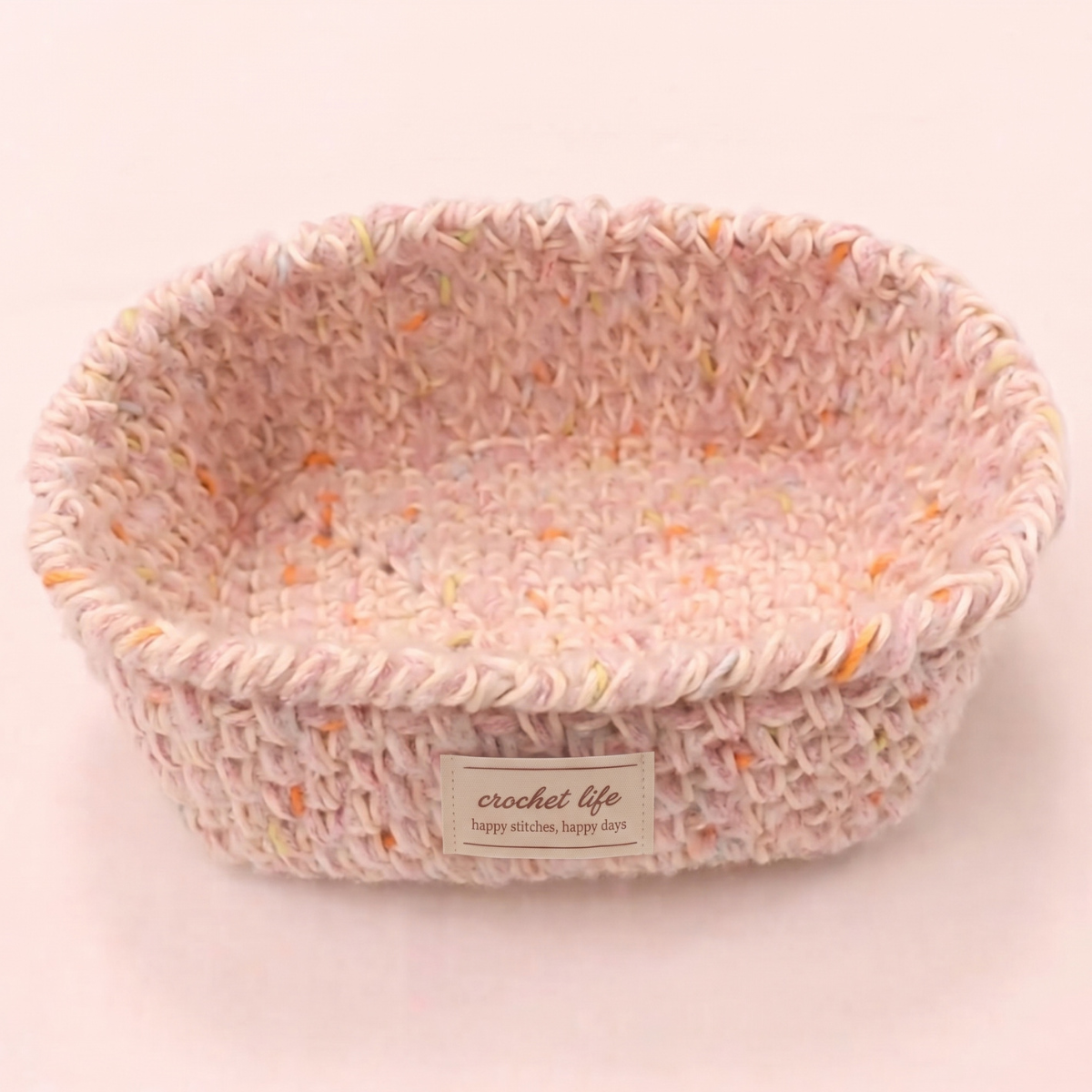 美品✨バスケット☘️小物入れ 部屋飾り happyknittingmama / お部屋を彩るミニバスケット – Craftie Home