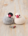 ころんともちもちわたしのことり　桜文鳥と白文鳥 / ハマナカ