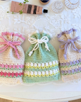 Hiro crochet / チューリップ巾着