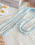 bloom.knit - hatsumi / Lace Bloom ショルダーストラップ