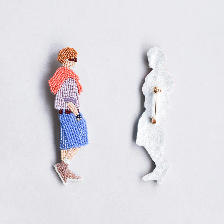 おでかけブローチキット_men (花見) /  MIYUKI FACTORY