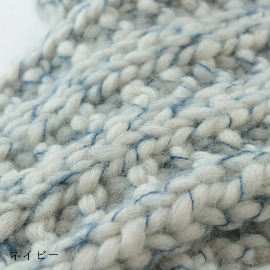 棒針編みキット -tot- ショートマフラー / Sawada itto