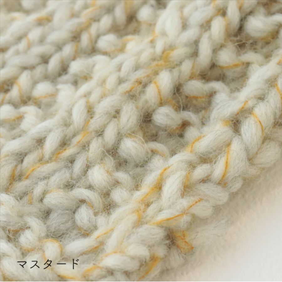 棒針編みキット -tot- ショートマフラー / Sawada itto