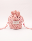 happyknittingmama / ギフトボックスみたいな巾着ポーチ