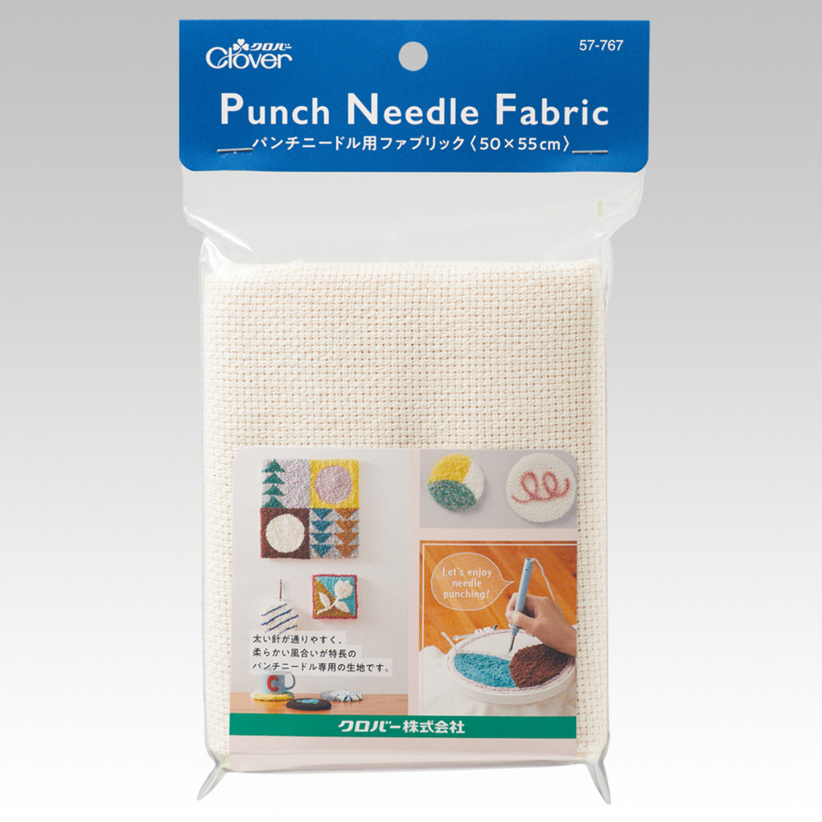 パンチニードル用ファブリック <50×55cm> / Clover