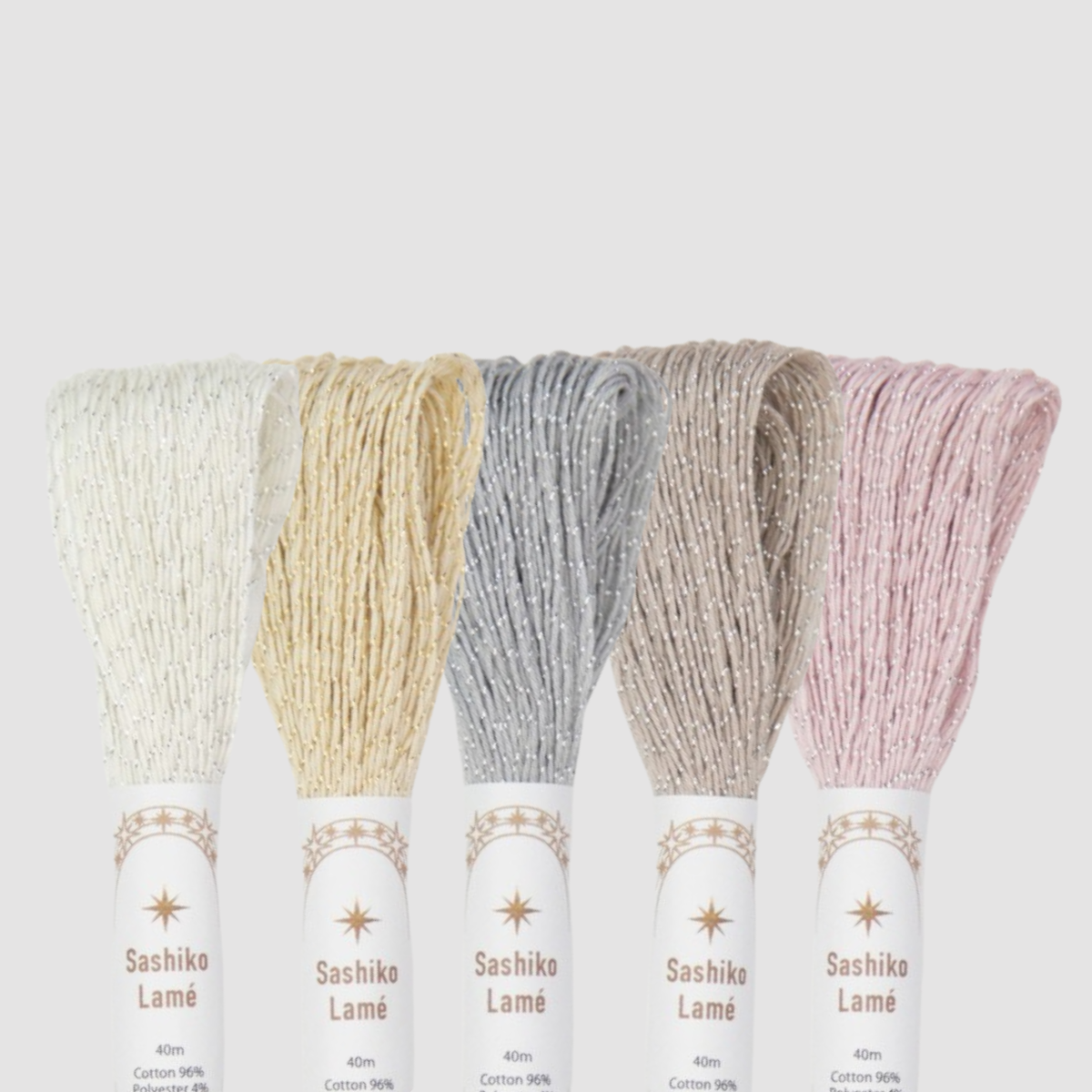 刺し子糸 Sashiko Lamé/ Olympus