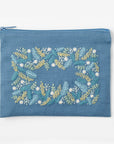 yulaのこころ躍る草花刺繍 (ミモザの花園) ポーチキット /  COSMO