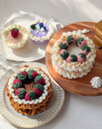 Creamy bouquet. - おかゆ / ご褒美ケーキの小物入れ