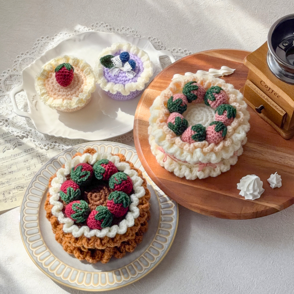 Creamy bouquet. - おかゆ / ご褒美ケーキの小物入れ – Craftie Home