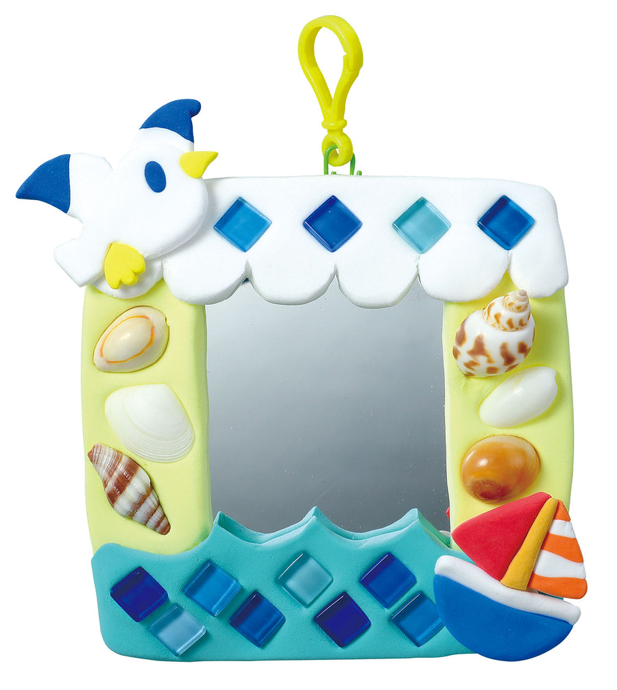 ねんどで彩る♪手作りモザイクミラーキット