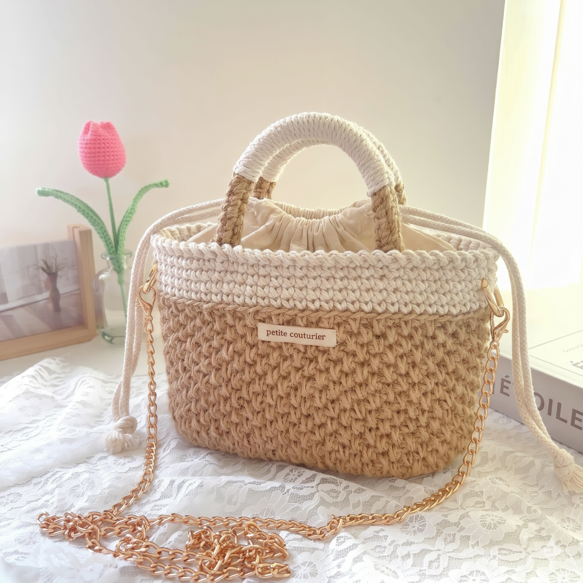 bloom.knit - hatsumi / 小さな幸せが詰まった Mini Basket
