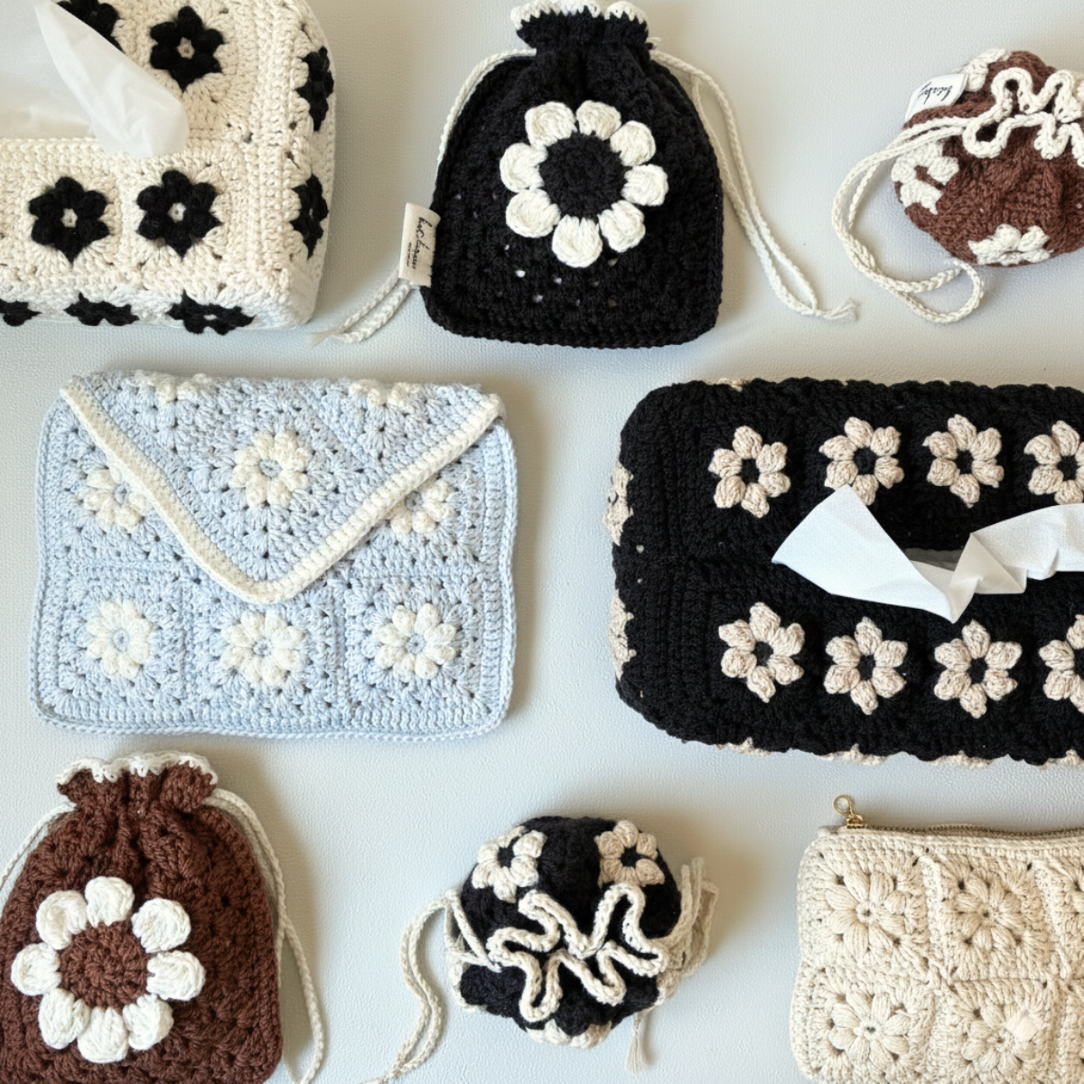 kotokana /編むたびに花咲く モチーフ編みのステップアップ