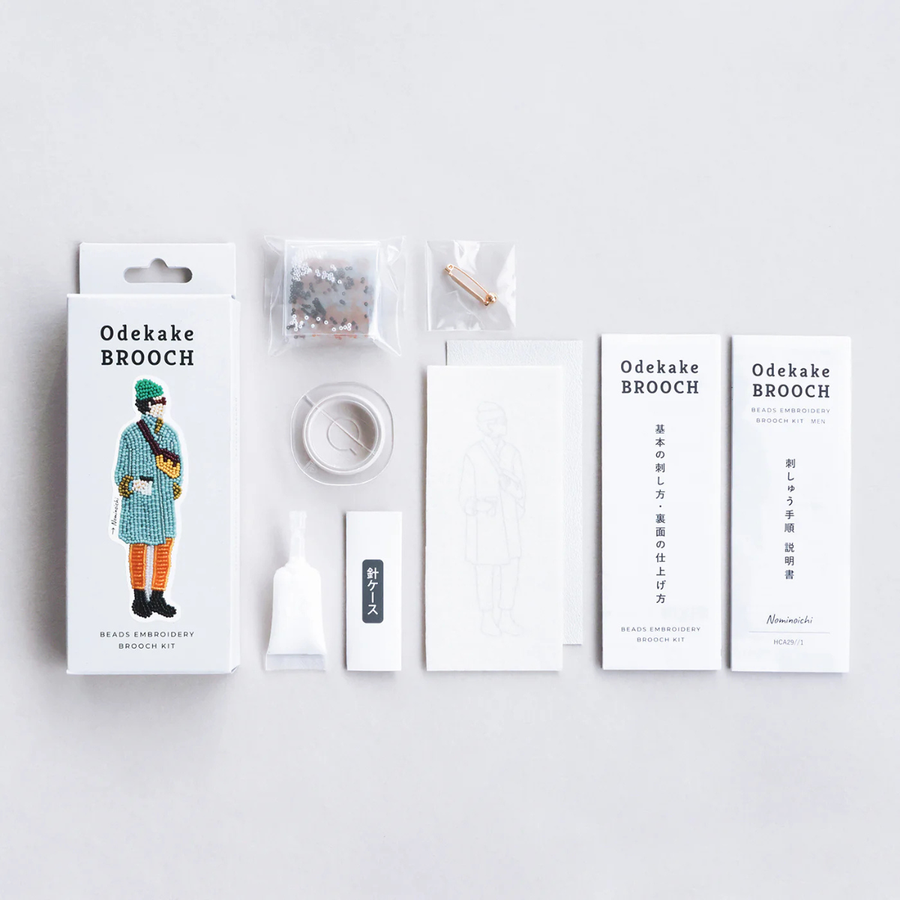おでかけブローチキット_men (蚤の市) /  MIYUKI FACTORY