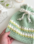 Hiro crochet / チューリップ巾着