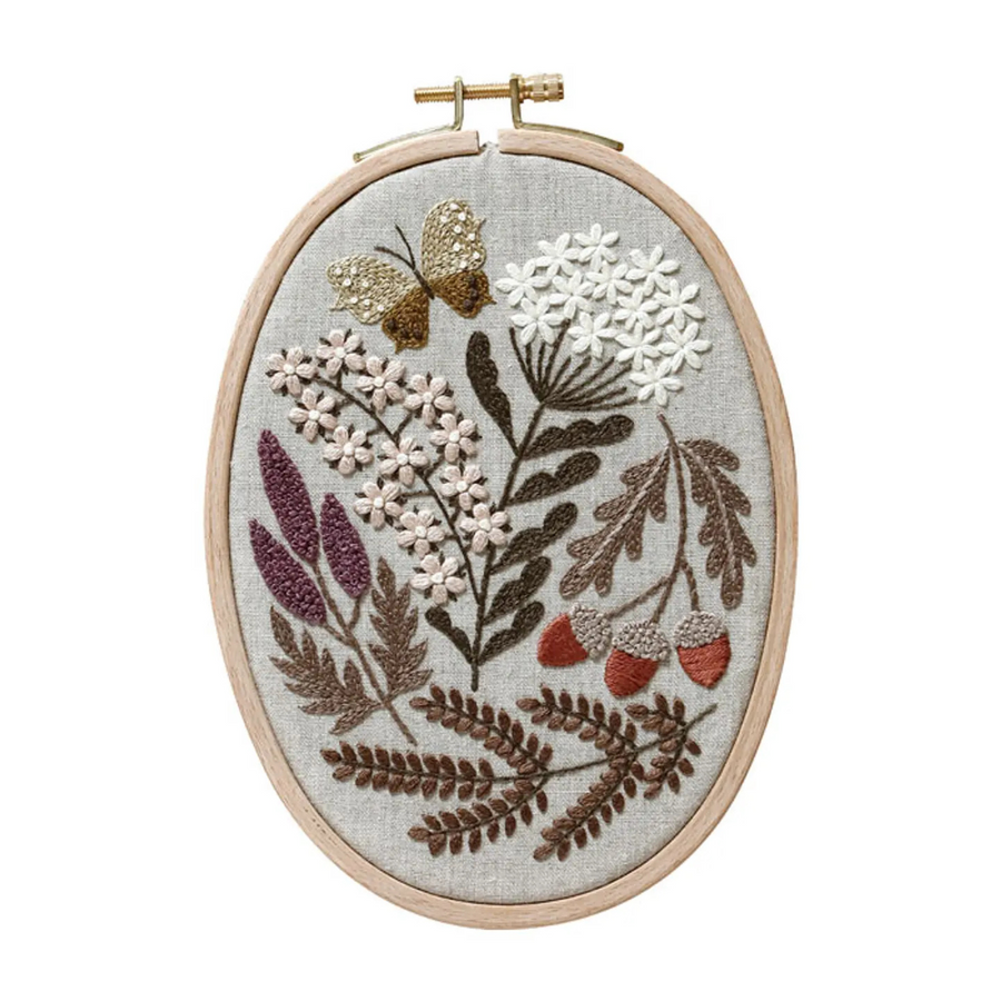 刺繍キット 樋口愉美子 AUTUMN-Autumn forest- / D･M･C