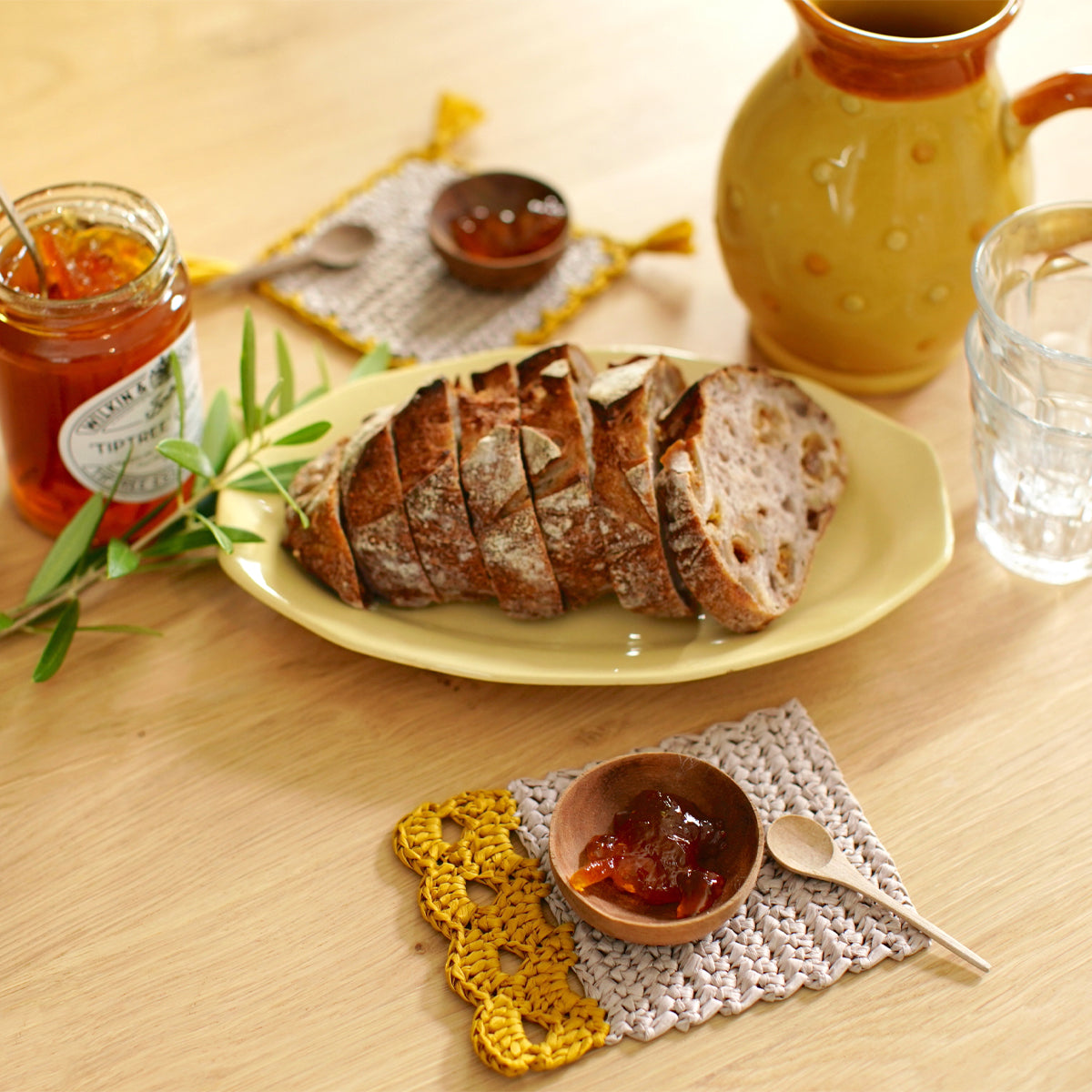 2種類のコースターが編めるクロッシェ スターターキット【送料無料】