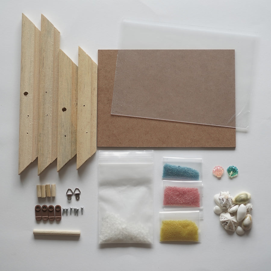 ひらめきと色で遊ぼう♪オリジナル写真たて手作りキット