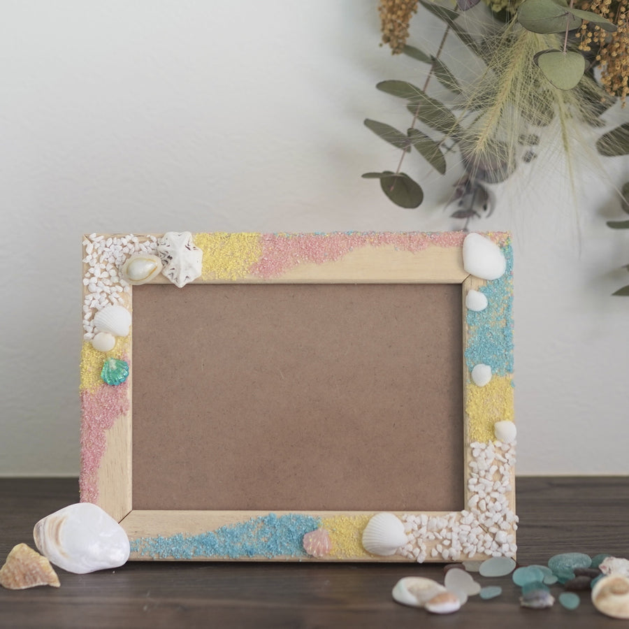 ひらめきと色で遊ぼう♪オリジナル写真たて手作りキット